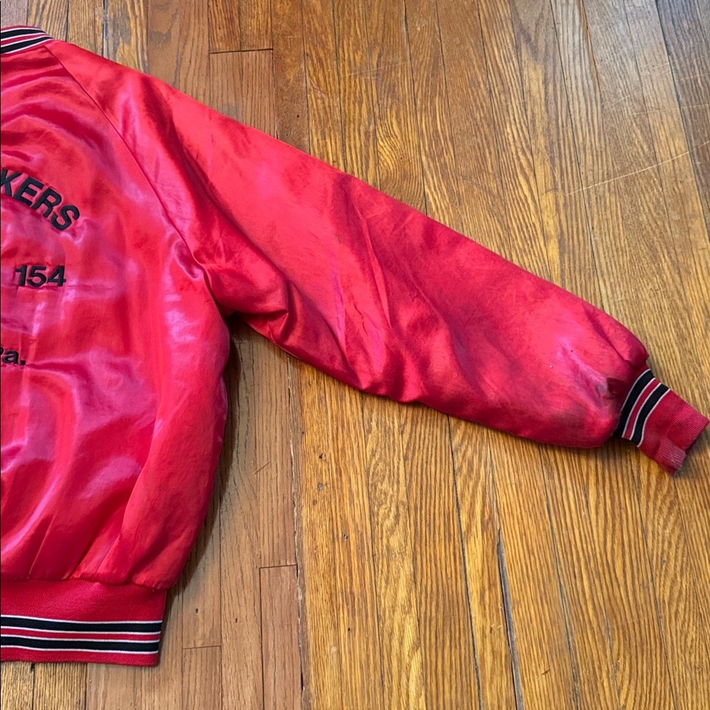 80’s Boilermakers Vintage Varsity Bomber Jacket - Picture 11 of 14